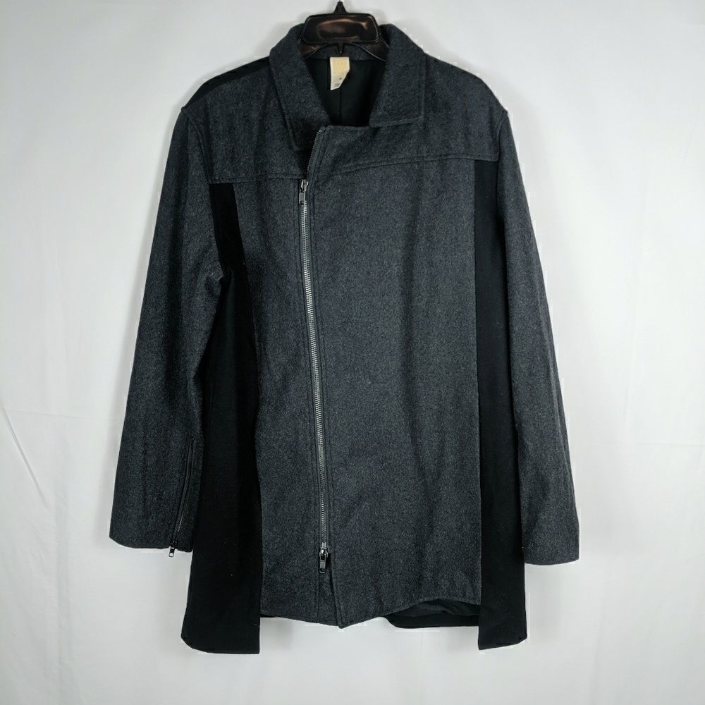 HYDEN YOO STANDARD ISSUE NYC MILITARY COAT WOOL LO